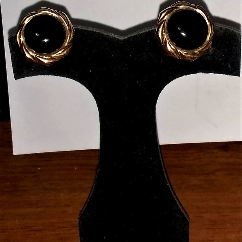 Black Onyx Earrings